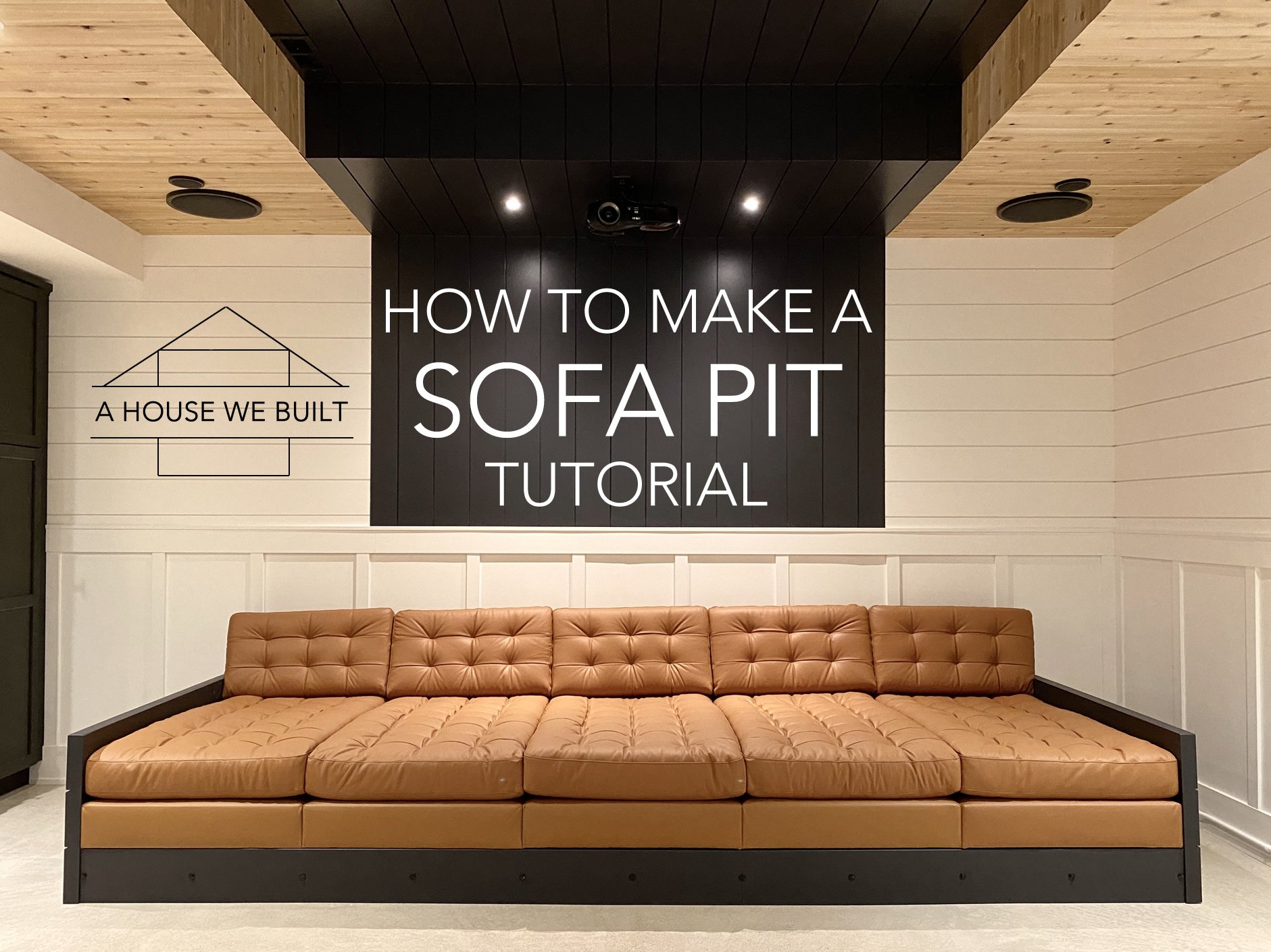 How To Make A Sofa Pit