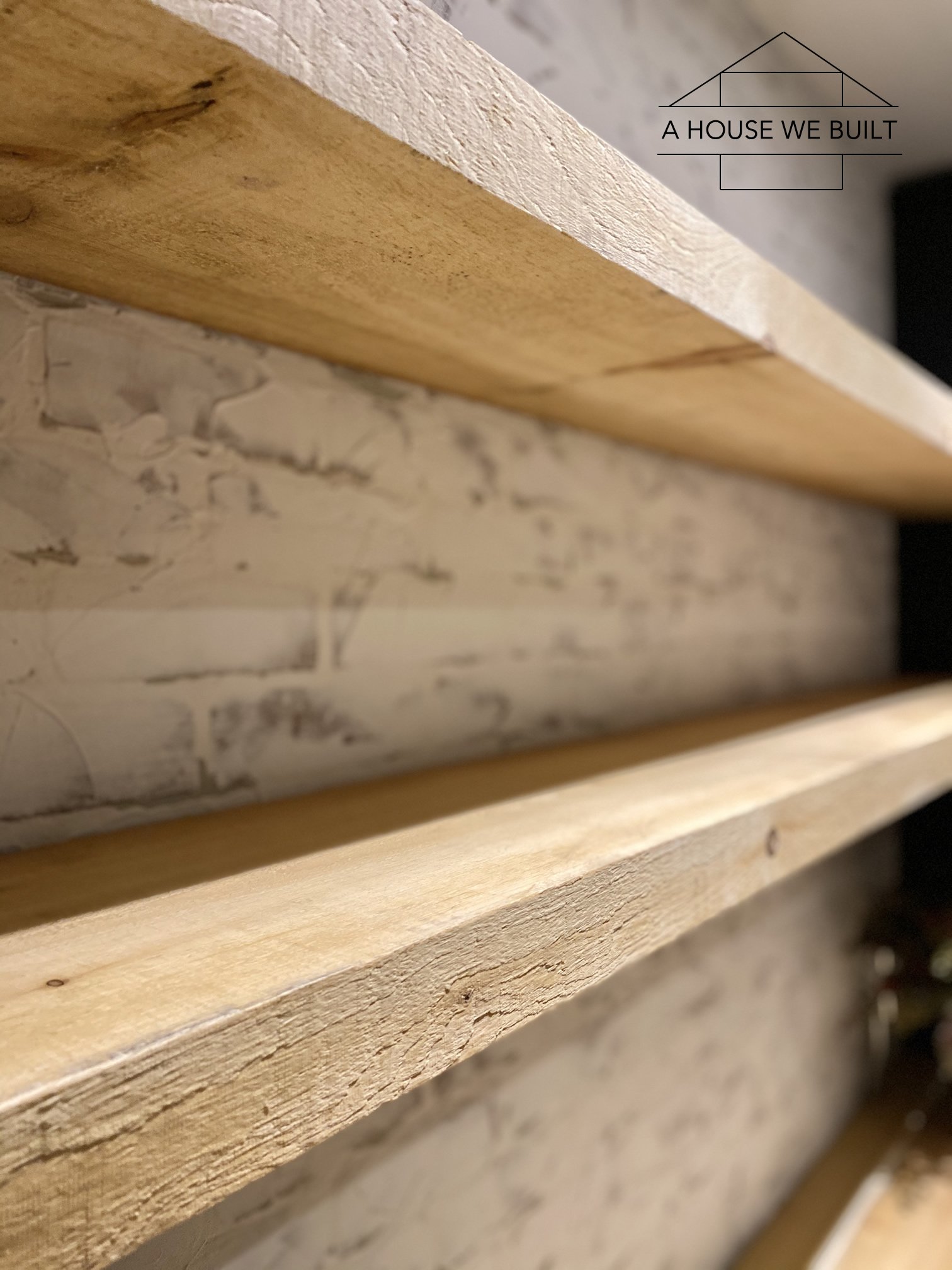 How To Install Floating Open Shelves, How To Hang Floating Wood Shelves