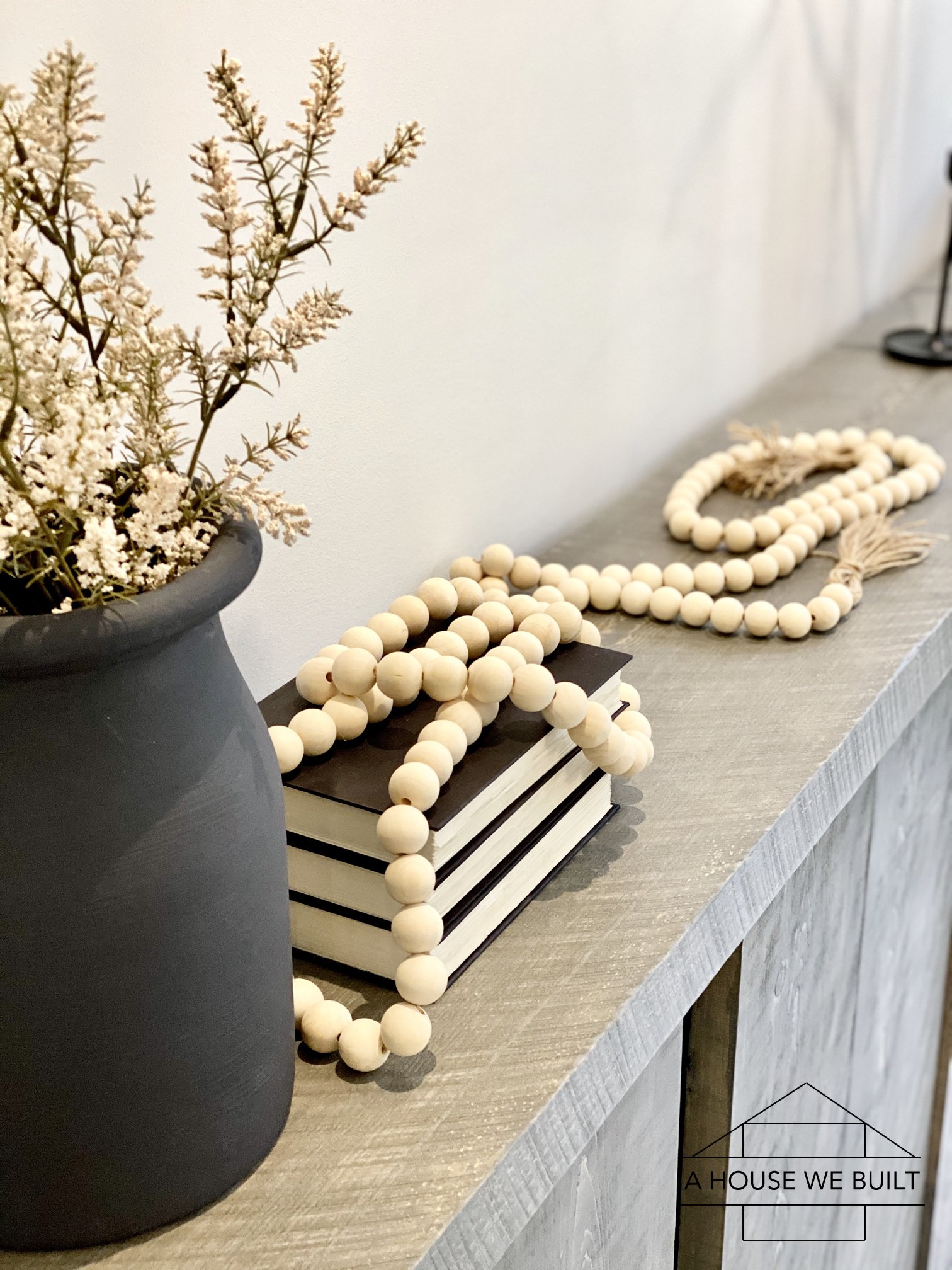 Ivory Pearl Garland Decor