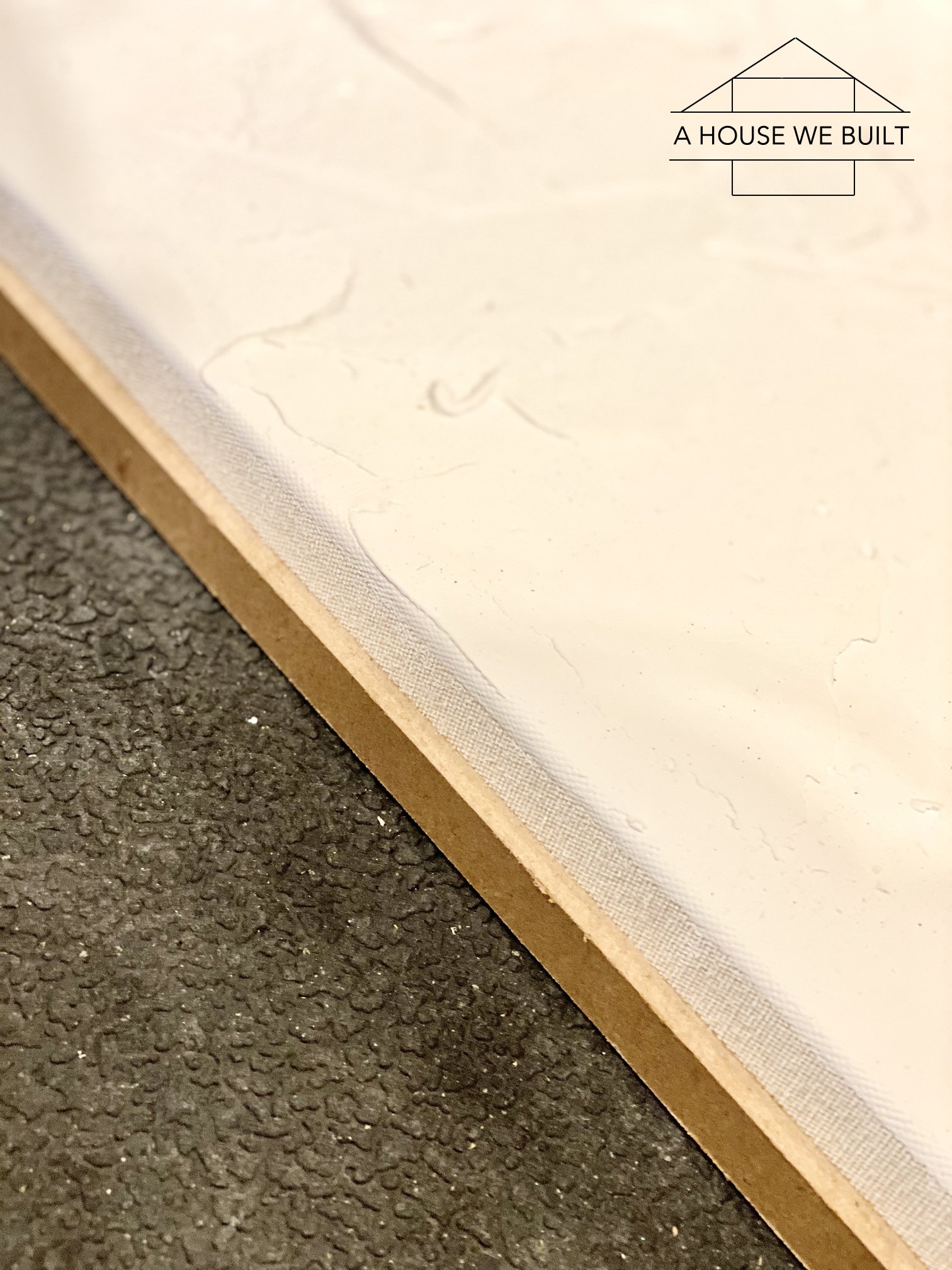 How To Make A Textured Canvas Painting – Homemade Ginger