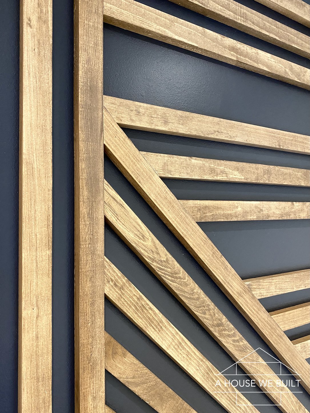 Easy Wood Slat Accent Wall Tutorial
